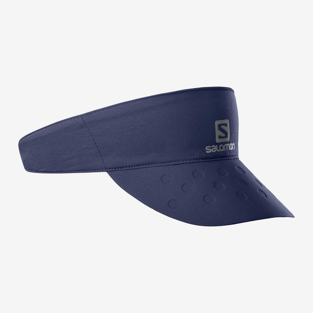 Salomon Israel SENSE VISOR - Womens Visor - Navy (PKTL-38495)